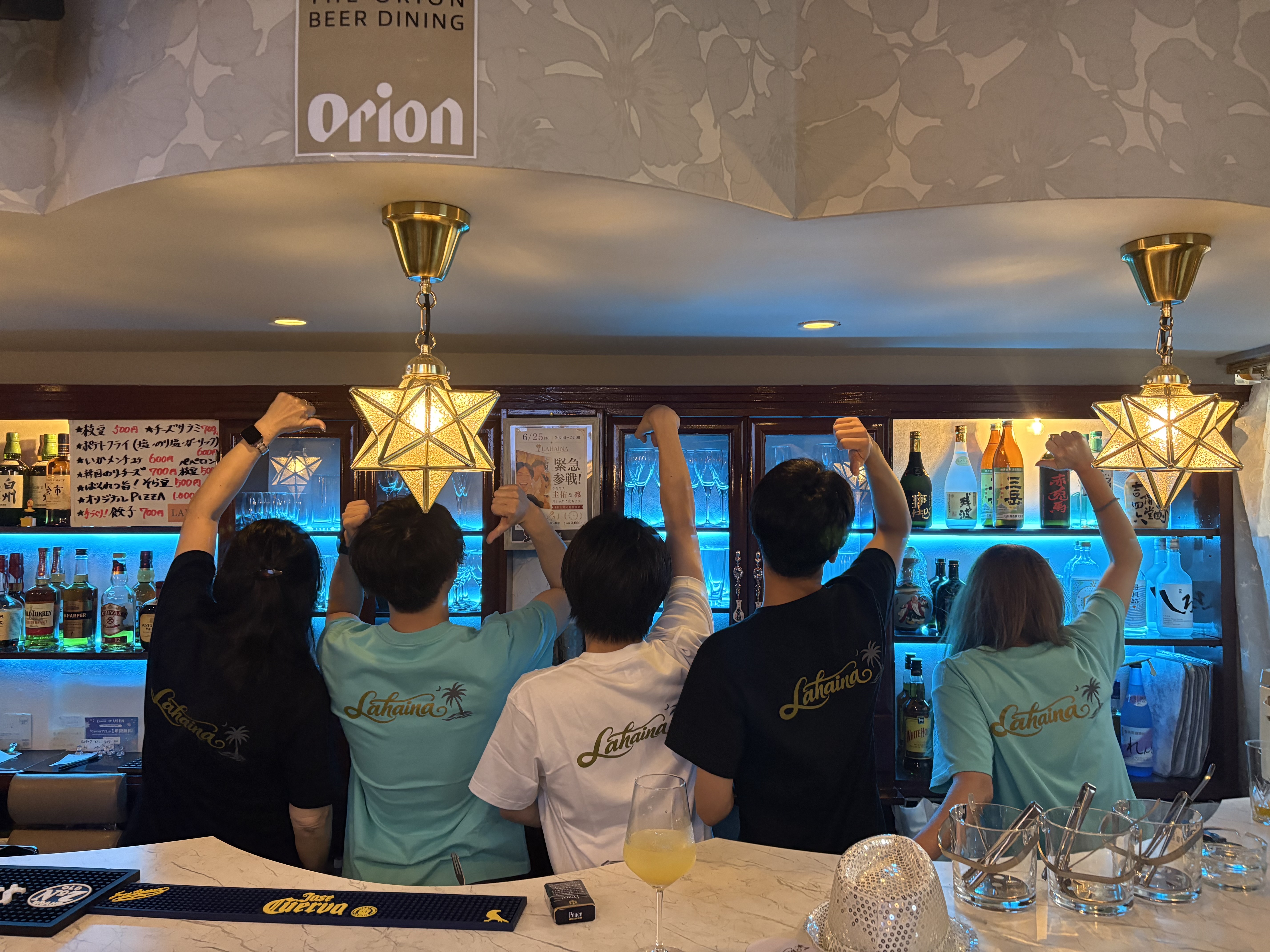 LAHAINA チームの記念ショット